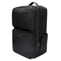 Black Portable High Capacity Backpack For Makeup Artistsmultifunctional