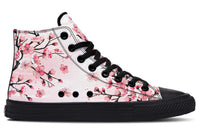 Printed Couple High Top Canvas Shoes