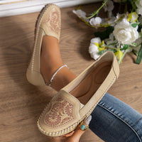 Retro Womens Flat Loafers In A Stylish Vintage Look