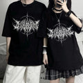 Printed Wings Street Style Cotton T-shirt Men