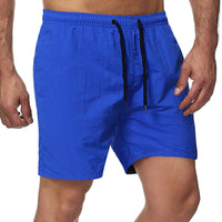 Summer Men's Shorts Candy Color Waterproof Quick-drying Knee Length Pants