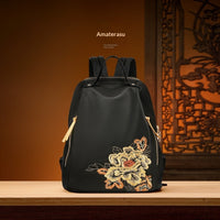 Pmsix Tianxu Chinese-style Embroidered Backpack Ethnic-style Lightweight Travel Bag