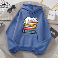 Geometric Pattern Loose Round Neck Girly Style Long Women's Sweater
