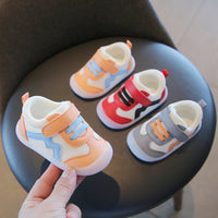 Stitching Breathable Mesh Baby Toddler Shoes