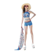 Sexy Vacation Couple Swimwear Suit