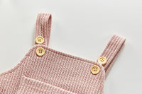 Baby Strap Romper With Hat