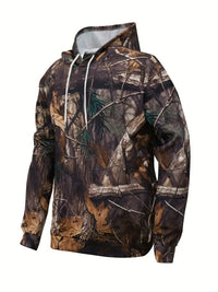 Digital Printing Men's Fashion 3D Hooded Sweater