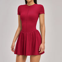 Anti-exposure Fitness Workout Dress