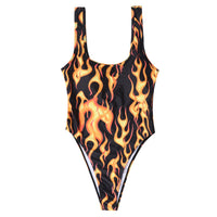 Swimsuit Women's Sexy Soft Bag Triangle One-piece Printed Bikini Swimsuit Bikini