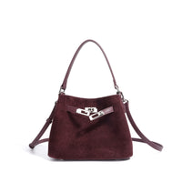 Cortical Women's Spliced Casual Crossbody Bag
