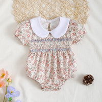 Summer Small Floral Thin Baby Jumpsuits