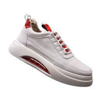 Fashion Trendy Men's Casual Shoes With White Thick Sole