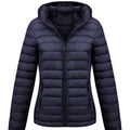 Women's Lightweight Hooded Winter Jacket Nylon Material