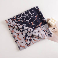 Leopard Print Artificial Cashmere Scarf Women's Warm Scarf Winter