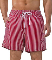 Men's Fashion Casual Loose Print Beach Shorts