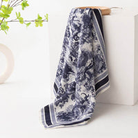 Printed 65cm Kerchief Scarf Shawl