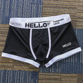 Personality Summer Men's Ice Silk Boxer