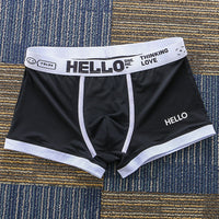 Personality Summer Men's Ice Silk Boxer