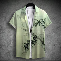 Design Trend 3D Digital Printing Men's Shirt