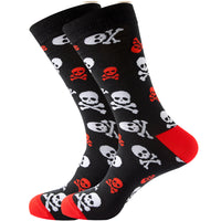 Animal Mid-calf Length Socks Geometric Men's Socks Tide