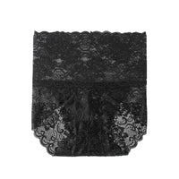 Lace High Waist  See-through Briefs For Ladies