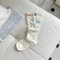 Dopamine No Pilling New Bow Tube Socks Women