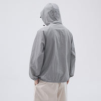 Fashion Personality Men's Loose Ice Silk Coat
