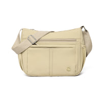 Large-capacity Casual Bag A Multi-compartment Fabric Shoulder Or Crossbody Bag