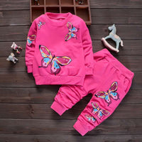 Boys And Girls Spring And Autumn Leisure Suits, Children's Warm Suit Sets
