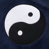 Yin And Yang Gossip Pattern Embroidered Hoodie Men