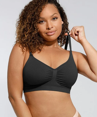 Wireless Supportive Shaping Bra With Adjustable Shoulder Straps
