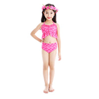 Children's Swimsuit 3-piece Bikini With High Elasticity
