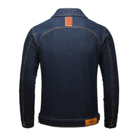 Lapel Denim Overalls Men's Casual Jacket