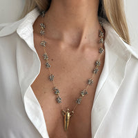 Personalized Mixed Color Long Necklace That Goes With Everything