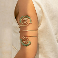 Gravel Ring Beaded Opening Bracelet