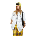 Japanese Fashion Brand Funnny And Creative Hand-painted Tie Design Men And Women Loose Shirt