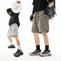 Three-dimensional Pocket Loose Casual Fifth Pants