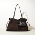 Cortical Women's Spliced Casual Crossbody Bag