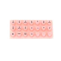 91 Button For Desktop And Notebook Computer Silicone Keyboard Stickers