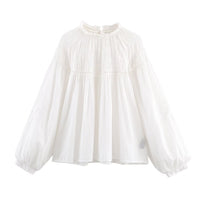 Womens Stylish Casual Lapel Top