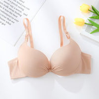 Steel Ring Thin Cup Women's Bra Underwear