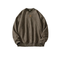 Mens Casual Sporty Long-sleeve Crew-neck Hoodie