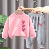 Children's Suit Girls' Sweater Two-piece Set