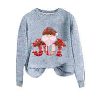Womens Autumn Tops With Christmas Elements