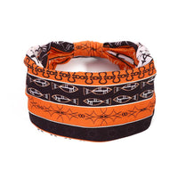 Headscarf African Print Hair Band Elastic Women Sports Yoga Hair Band Wide Brim