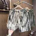 Retro Japanese Minimalist Loose Casual Pants Summer Thin