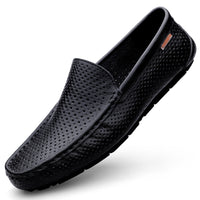 Men's Leather Shoes Casual Soft Leather