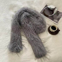 Personalized Hot Girl High-grade Plush Scarf For Women