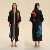 New Satin Plus Size Pajamas For Women Lightweight Loungewear Robe