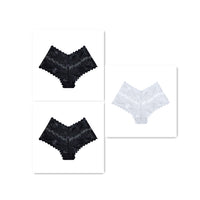 New Lace Low Waist Boxer Hollow Out Boxer Panties